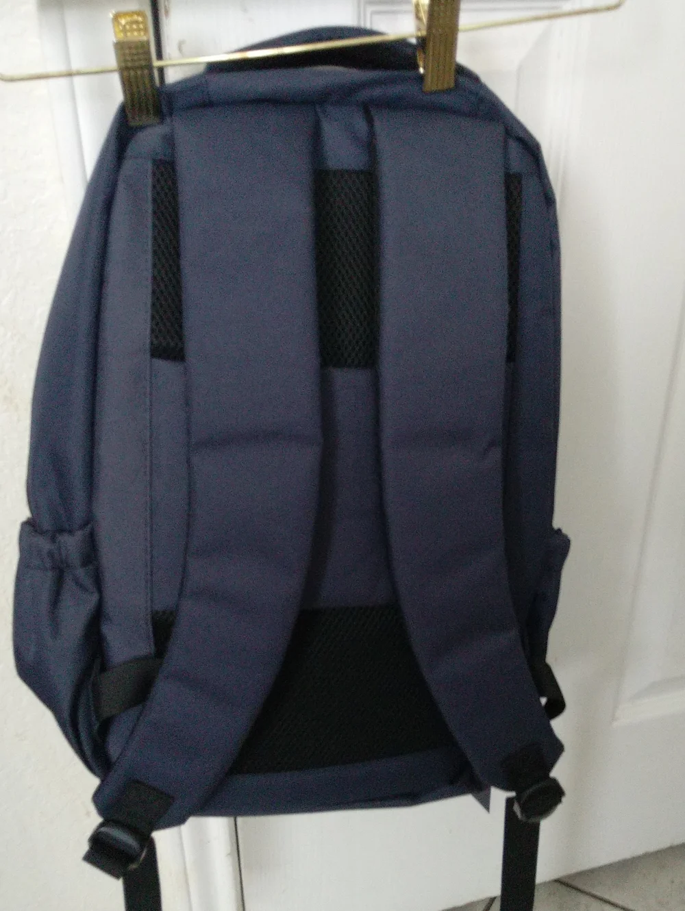 Duchamp London Two-Tone Navy and Light Gray Laptop School Backpack NWT
